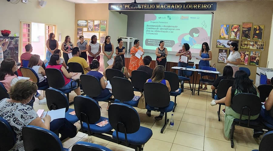 SEMEB em parceria com UFSCar inicia curso de formação aos professores da Rede Municipal